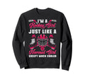 Ice Hockey Goalkeeper Im Hockey Just Sweatshirt - Fun Novelty Design Unisex