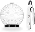 Cat Transparent Muzzle & 2-in-1 Pet Nail Clipper Grinder Set – Grooming Kit, Anti-Bite Muzzle (3 Sizes) + LED Nail Trimmer for Cats & Dogs – Safe, Quiet & Easy to Use (M)