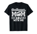 Hockey Goalkeeper Mom Funny Mom Hockey T-Shirt - Minimalist Print Unisex