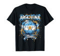 Argentina Football Soccer Player Flag T-Shirt - Aesthetic Graphic Unisex