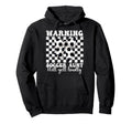 Warning Soccer Aunt Will Yell Loudly Hoodie - Custom Art Print Unisex