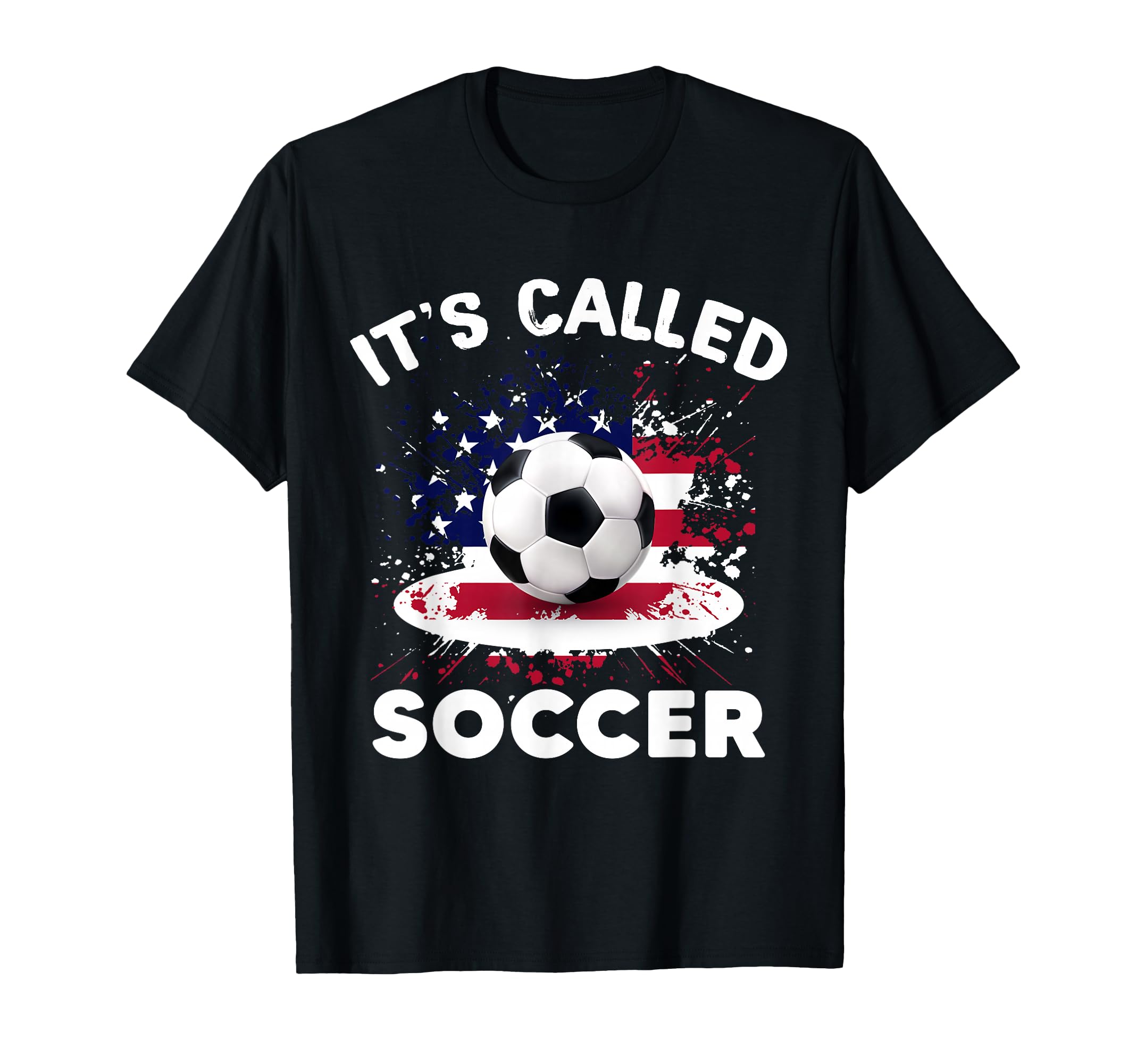 Soccer Players Its Called Soccer T-Shirt - Minimalist Print for Adults