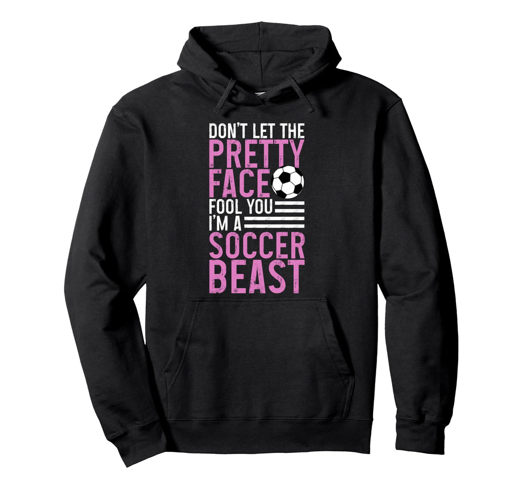 Soccer Player Hoodie - Trendy Graphic Men Women
