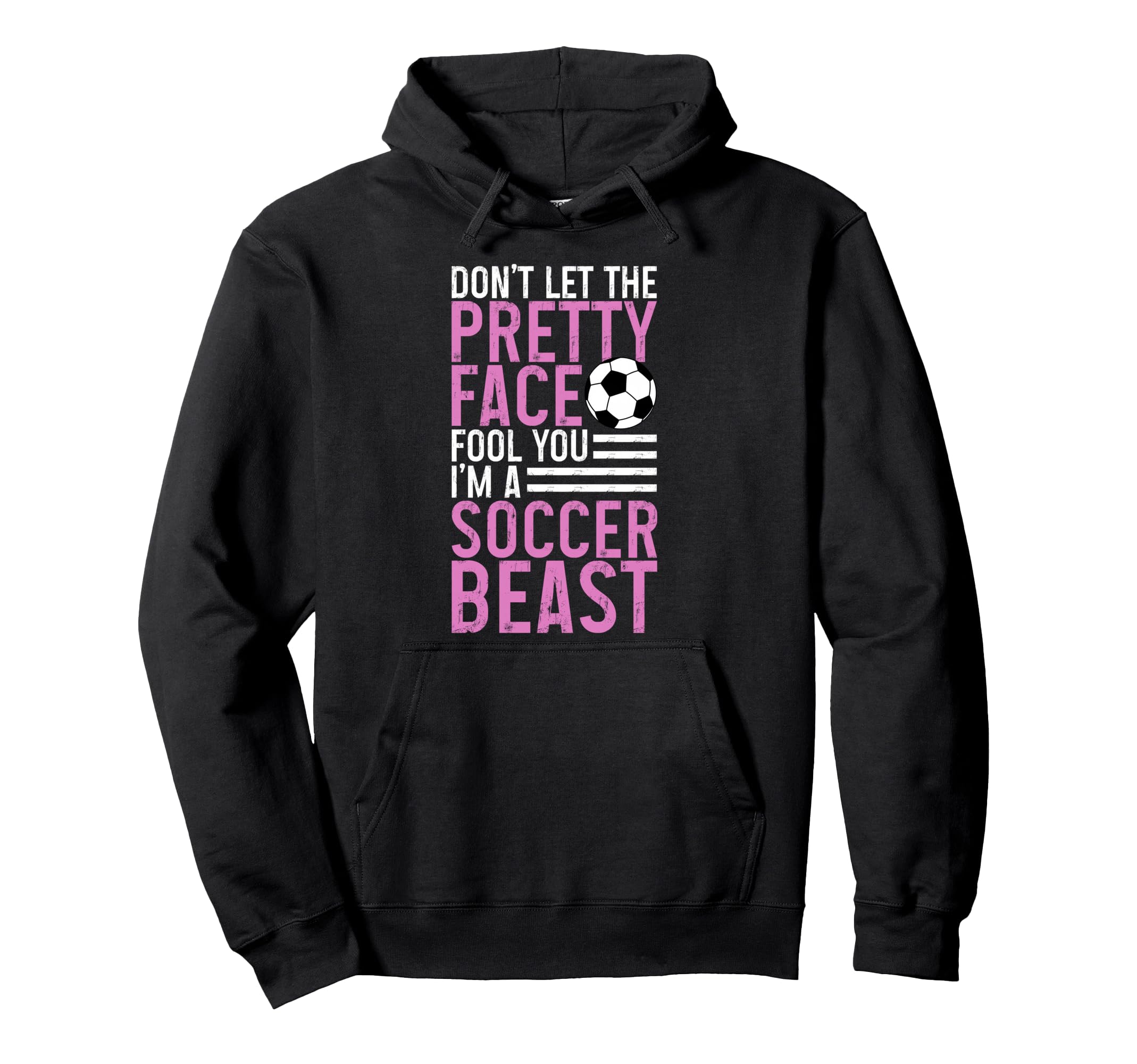 Soccer Player Hoodie - Trendy Graphic Men Women