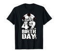 49 Years Old Soccer 49Th Birthday T-Shirt - Novelty Apparel Unisex