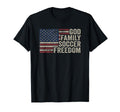 God Family Soccer Freedom Player T-Shirt - Custom Art Print for Adults