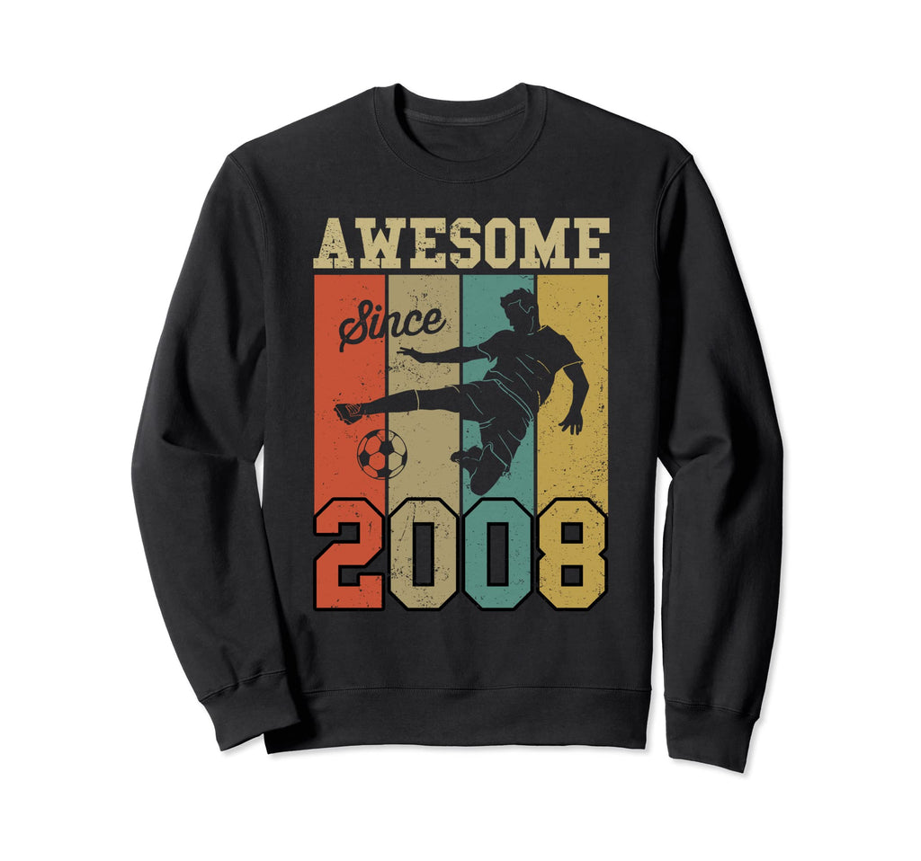 15Th Birthday Shirts Soccer Awesome Sweatshirt - Unique Graphic Men Women