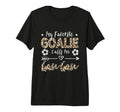 My Favorite Goalie Calls Me Gan Gan Soccer T-Shirt - Unique Graphic Unisex