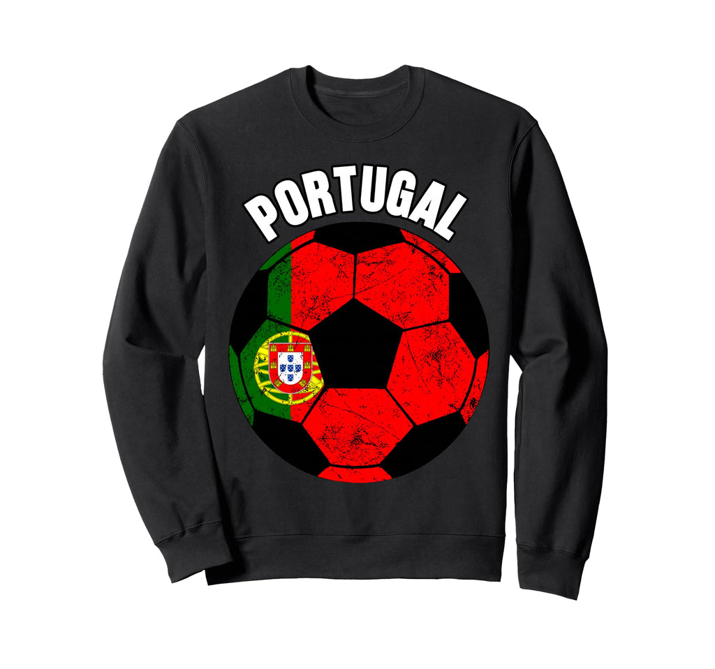 Portugal Soccer Game Player Sweatshirt - Casual Everyday Wear Unisex