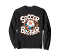 Soccer Brother Sketch Ball Sweatshirt - Novelty Apparel for Adults