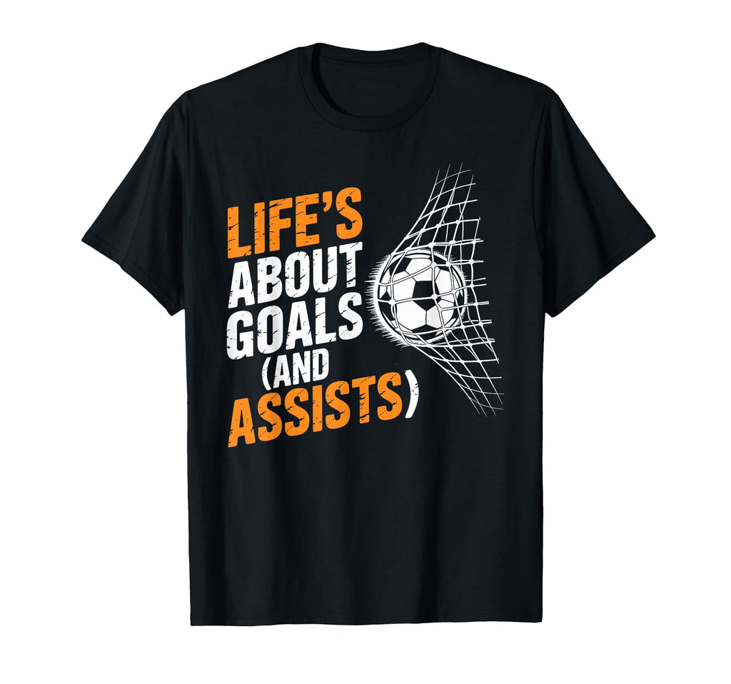 Football Sport Soccer Lifes About T-Shirt - Aesthetic Graphic Men Women