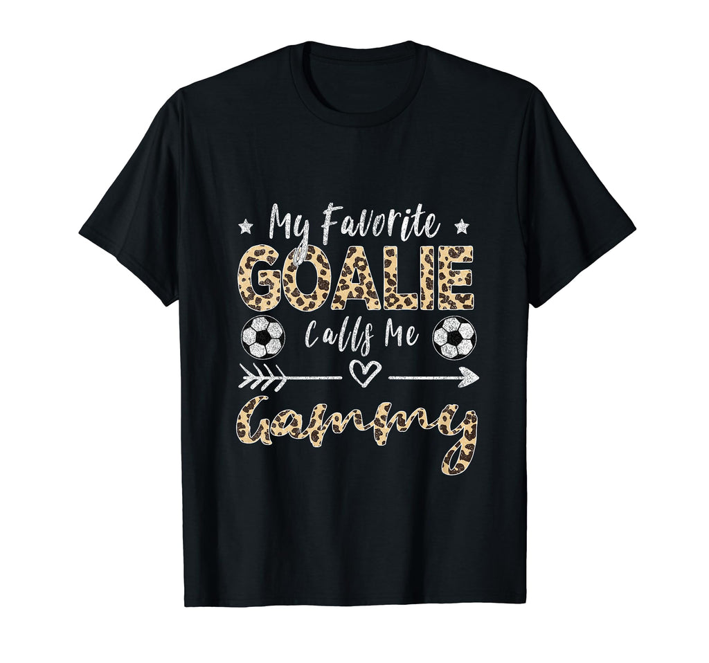 My Favorite Goalie Calls Me Gammy T-Shirt - Trendy Graphic for Adults