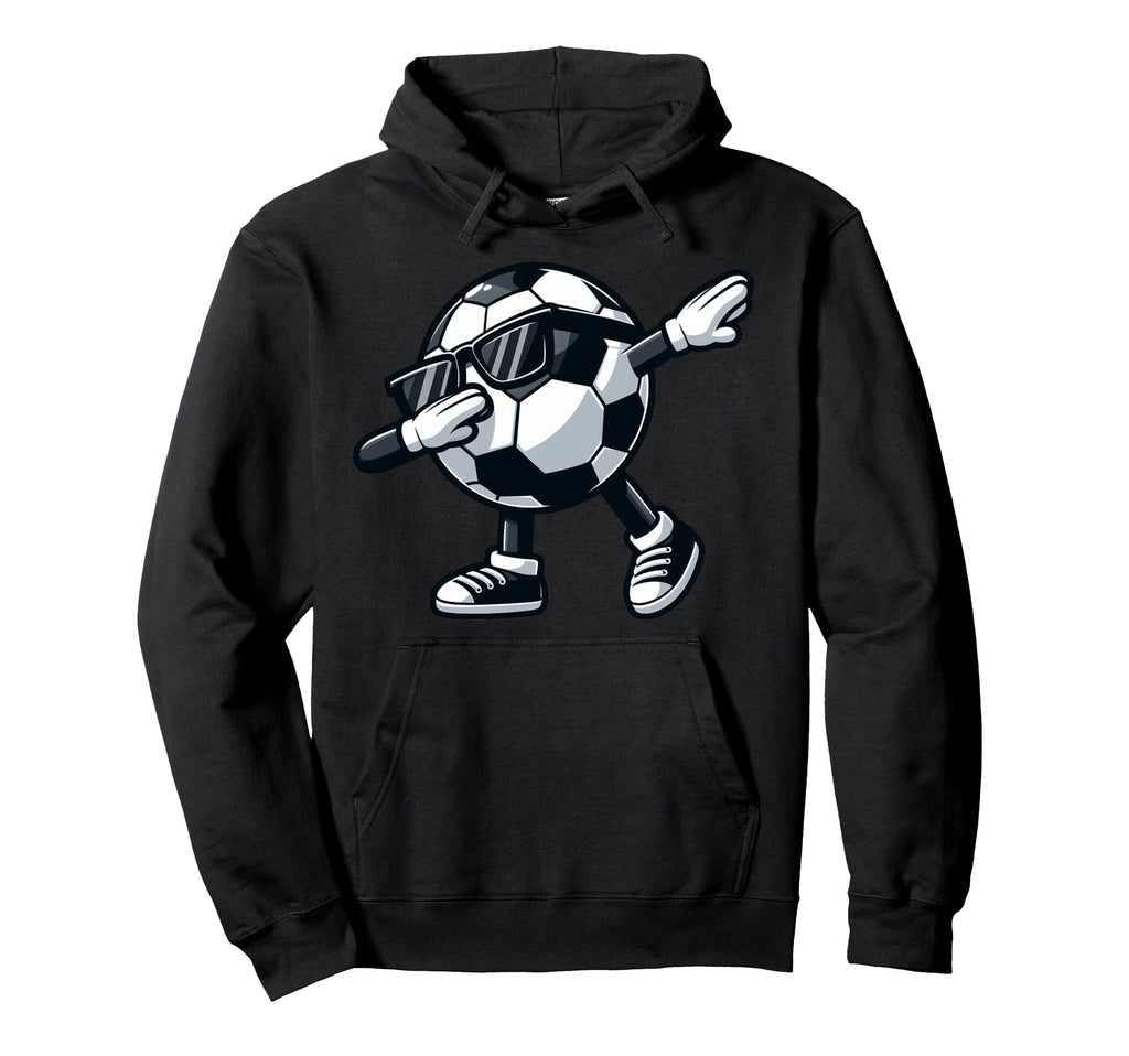 Dabbing Soccer Ball Soccer Sports Hoodie - Novelty Apparel Men Women