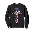 Jesus 70 Years Child God Soccer Sweatshirt - Novelty Apparel Men Women