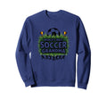 Worlds Best Soccer Grandma Sweatshirt - Aesthetic Graphic for Adults