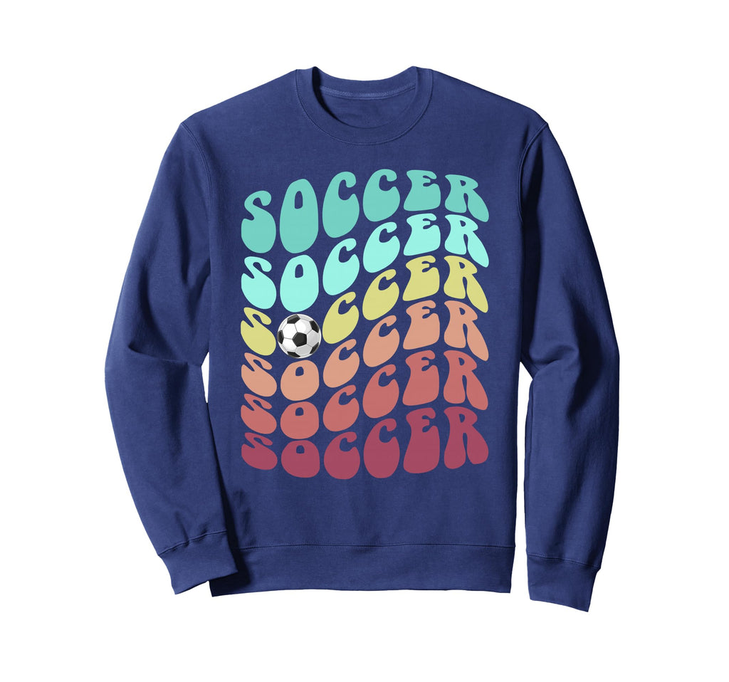 Soccer Just Who Loves Play Club Sweatshirt - Fun Novelty Design Men Women