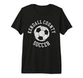 Kendall County Soccer Distressed 90S T-Shirt - Custom Art Print for Adults