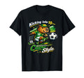 Soccer Player Capybara 10Th Birthday T-Shirt - Graphic Print Men Women