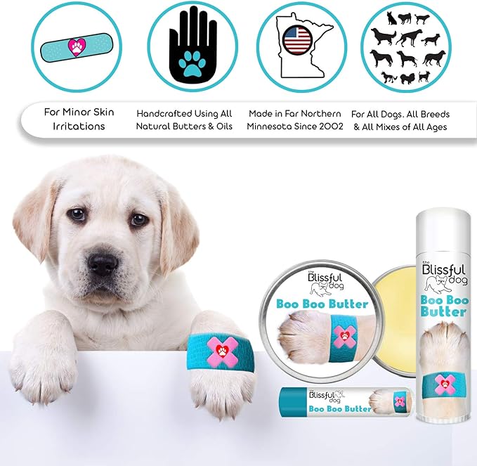 The Blissful Dog Mixed Breed Boo Boo Butter, 16oz