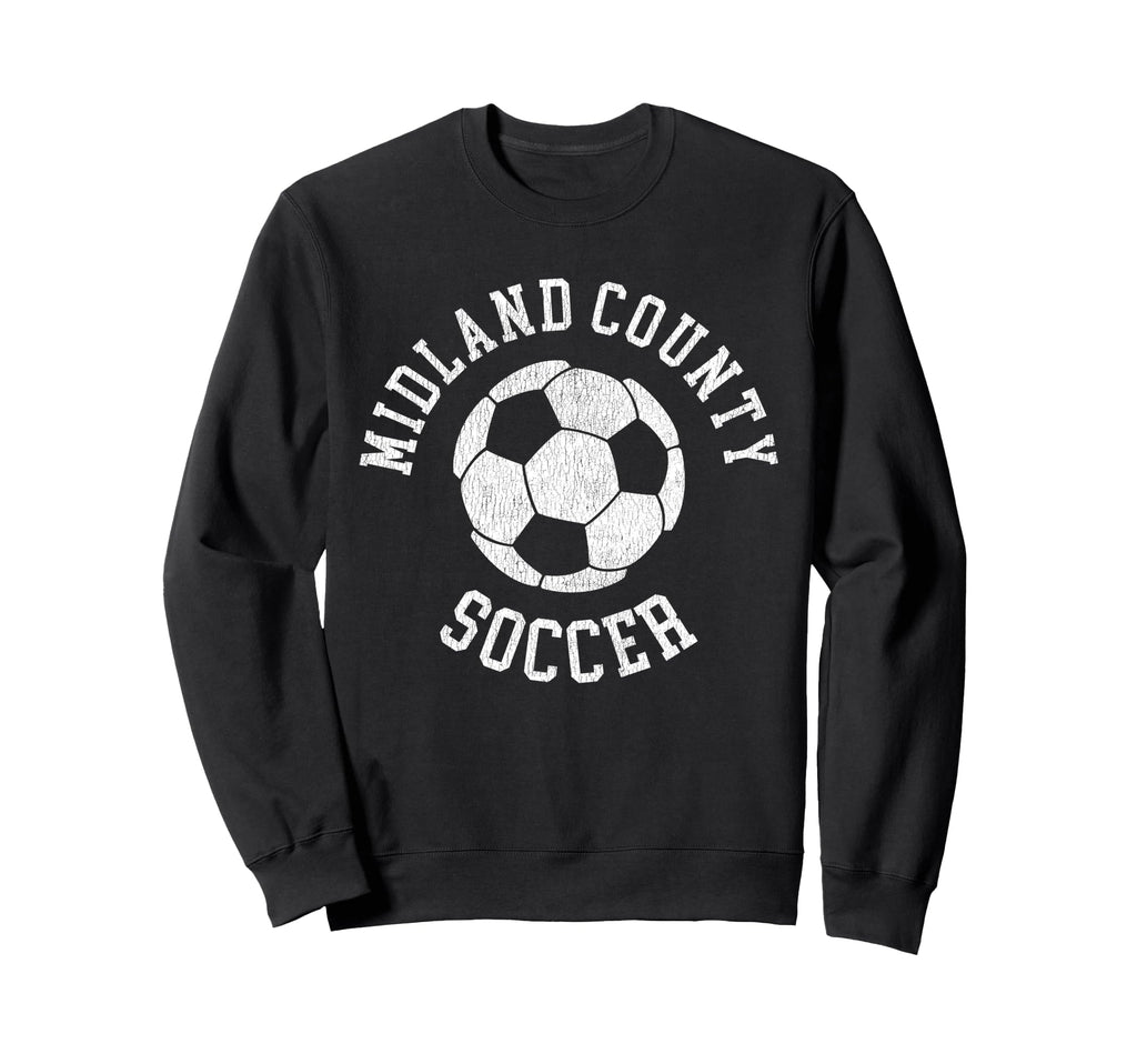 Midland County Soccer Sweatshirt - Casual Everyday Wear for Adults