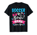 Soccer Or Bows Nana Loves You Gender T-Shirt - Graphic Print Men Women