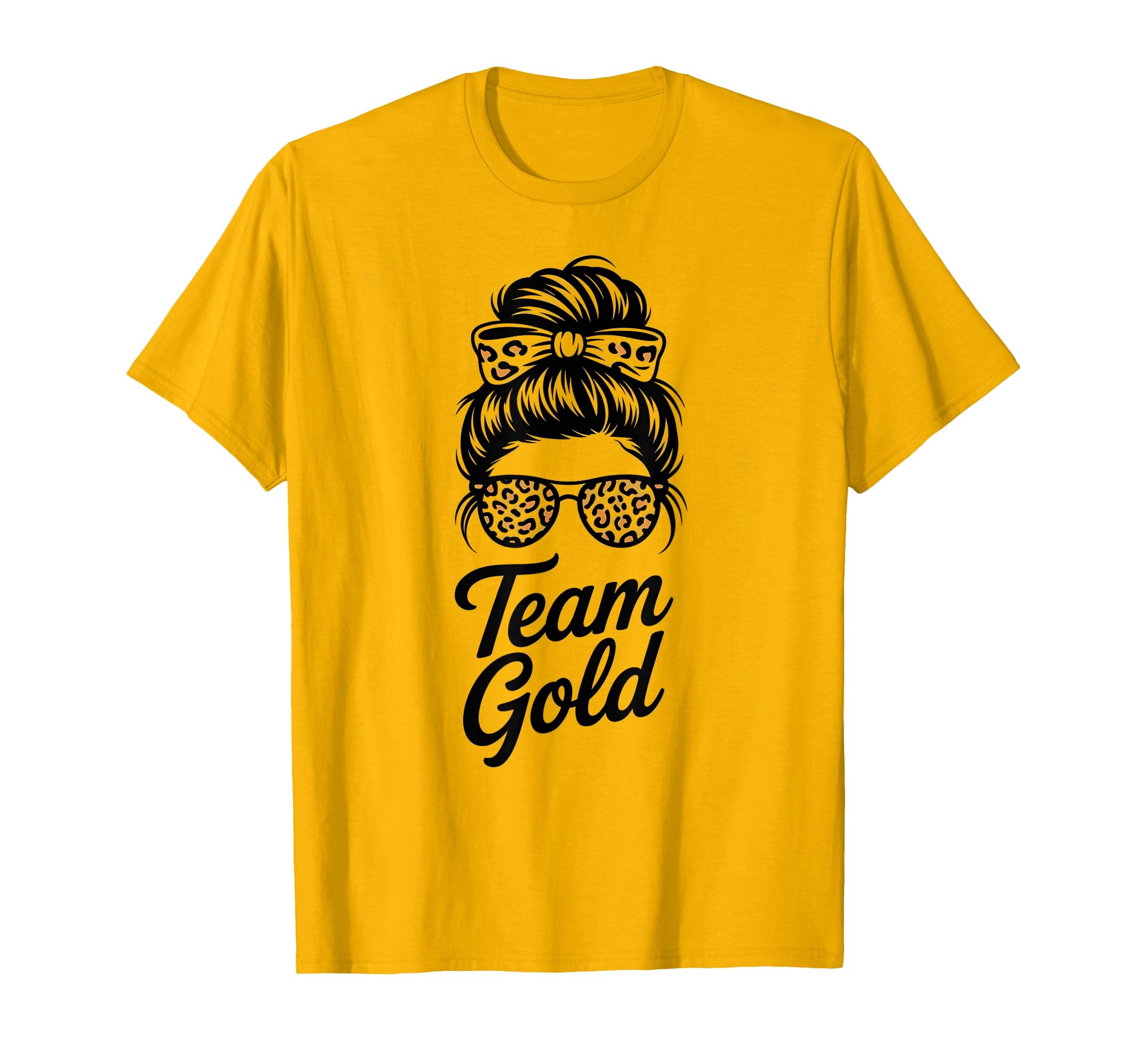 Team Gold Field Day Motivational My T-Shirt - Trendy Graphic Men Women