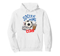 Soccer Moms Club Soccer Mom Mothers Day Hoodie - Unique Graphic for Adults