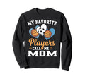 My Favorite Soccer Basketball Sweatshirt - Unique Graphic for Adults