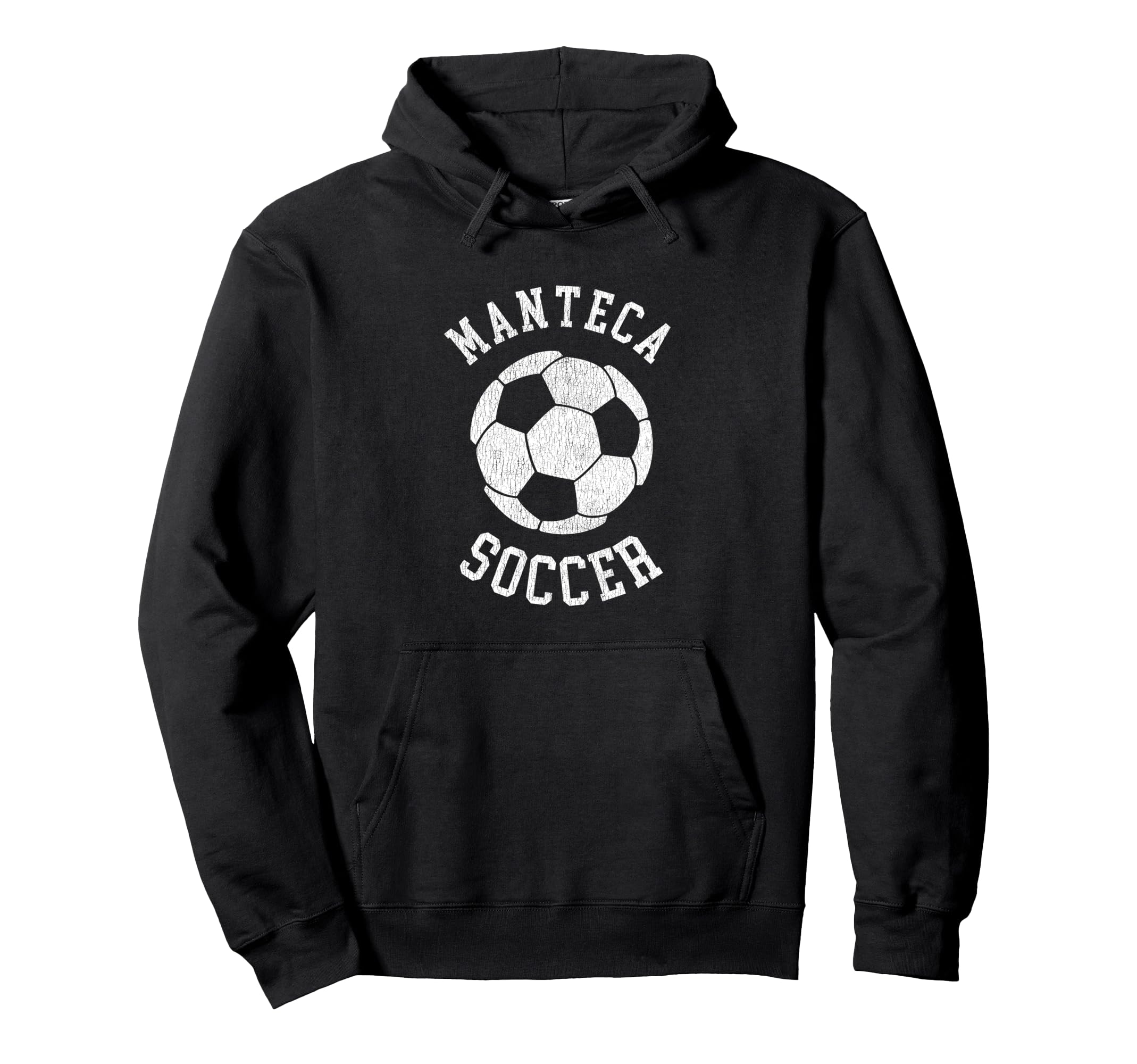 Manteca Soccer Distressed 90S Hoodie - Custom Art Print Men Women