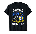 Proud Sister Volleyball Senior Class T-Shirt - Streetwear Style Men Women