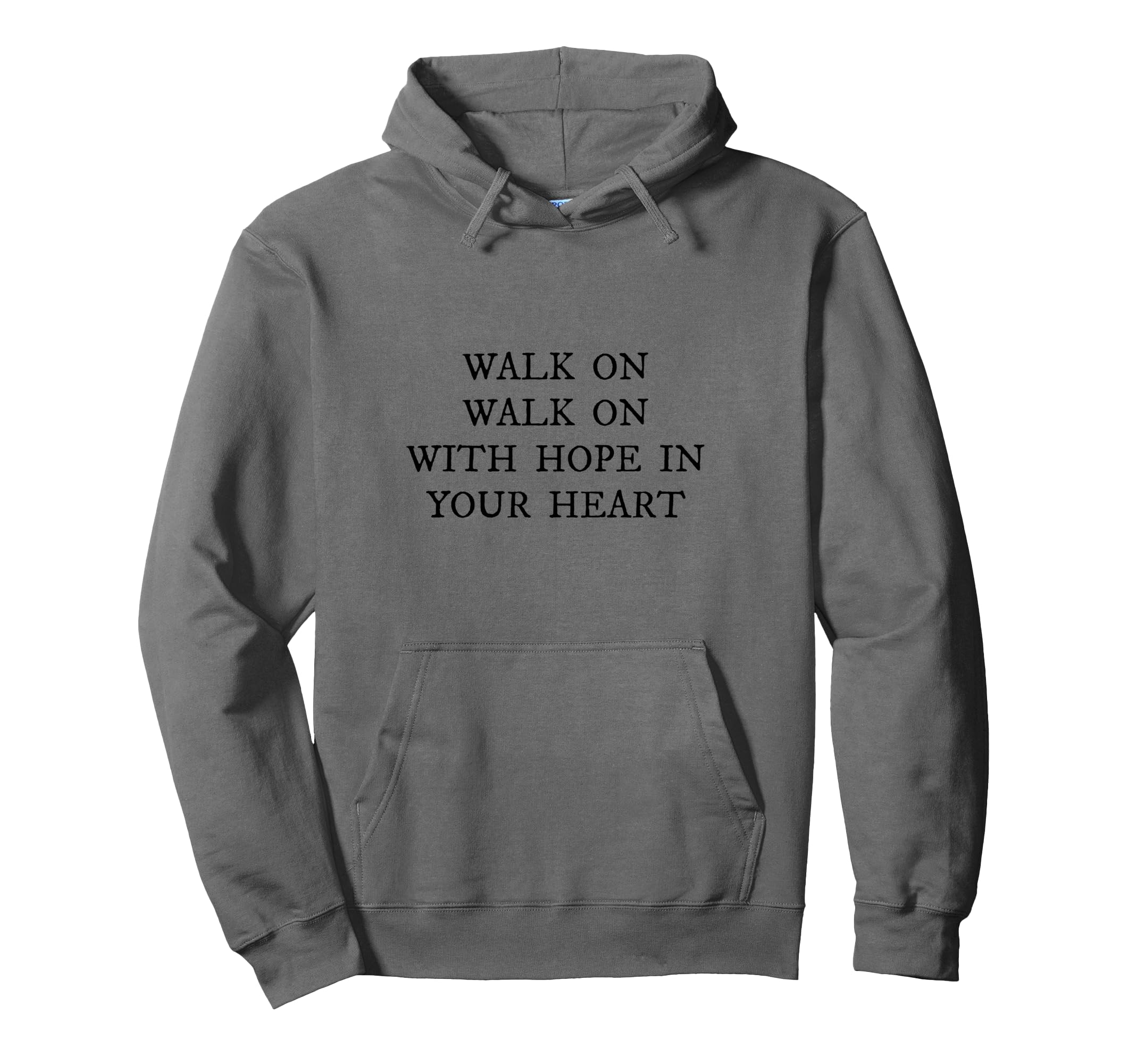Walk Hope Your Heart Liverpool Song Hoodie - Graphic Print Men Women