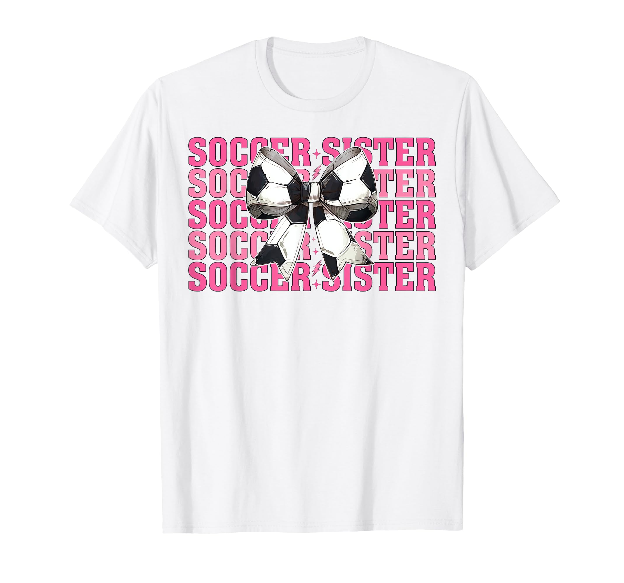Womens Coquette Bow Ribbon Soccer Sweatshirt - Custom Art Print Unisex