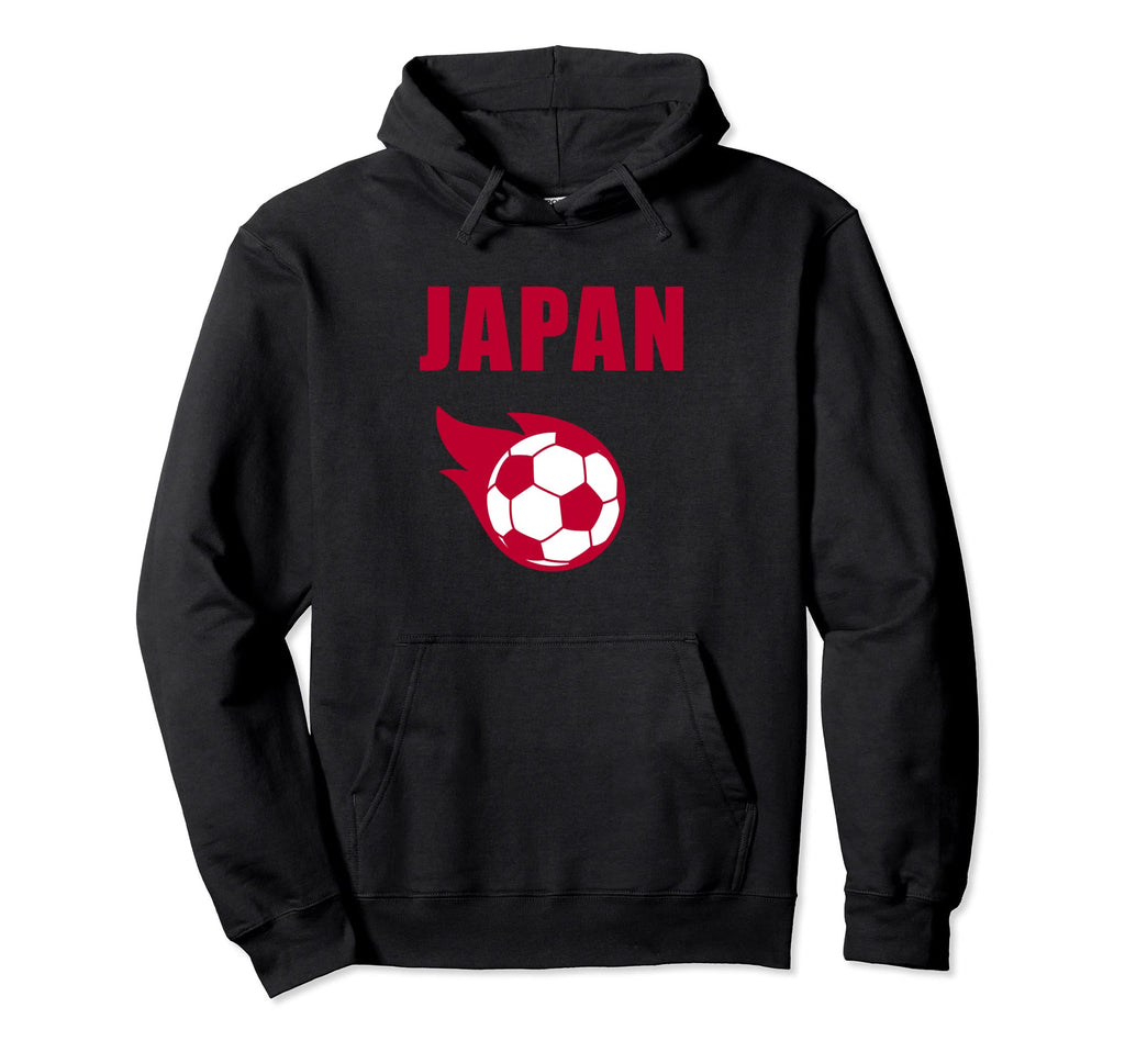 Japan Soccer Football Japanese Flag Art Hoodie - Unique Graphic Men Women