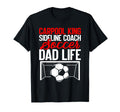 Carpool King Sideline Coach Soccer Dad T-Shirt - Graphic Print for Adults