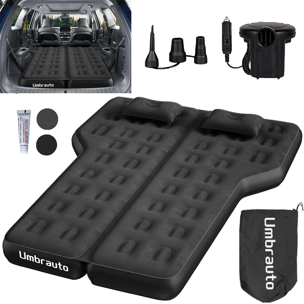 Umbrauto Thickened  SUV Back Trunk Air Mattress 3.0,Black