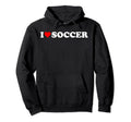 I Heart Soccer I Love Soccer Hobby Hoodie - Aesthetic Graphic Men Women