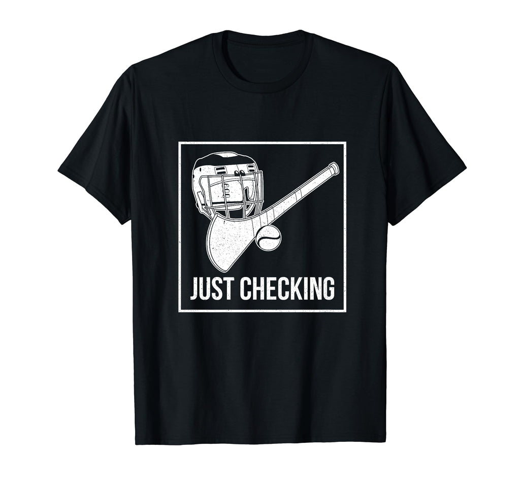 Hurling Helmet Athletic Goalkeeper T-Shirt - Novelty Apparel Unisex