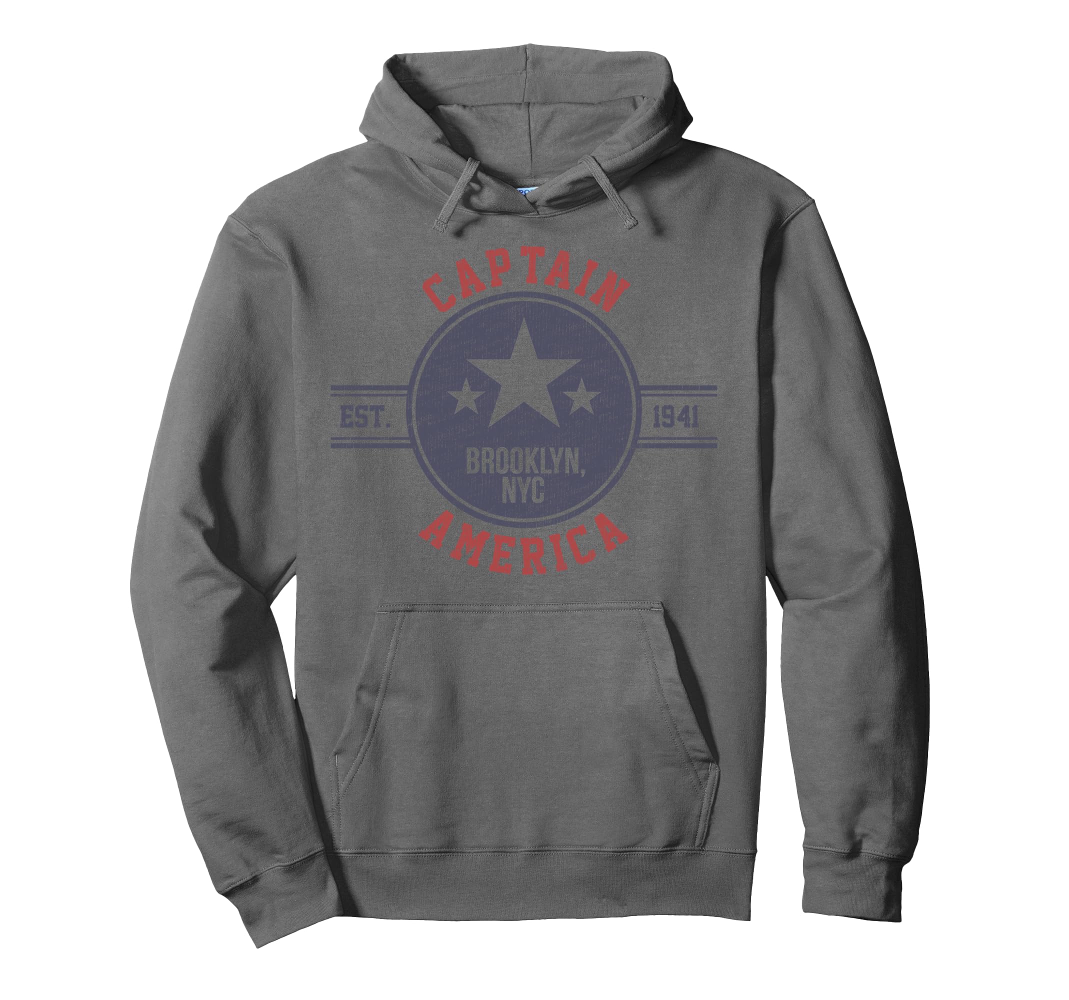 Marvel Captain America Est 1941 Hoodie - Casual Everyday Wear Men Women