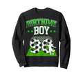 Soccer Themed Birthday Outfit 90 Sweatshirt - Trendy Graphic Men Women