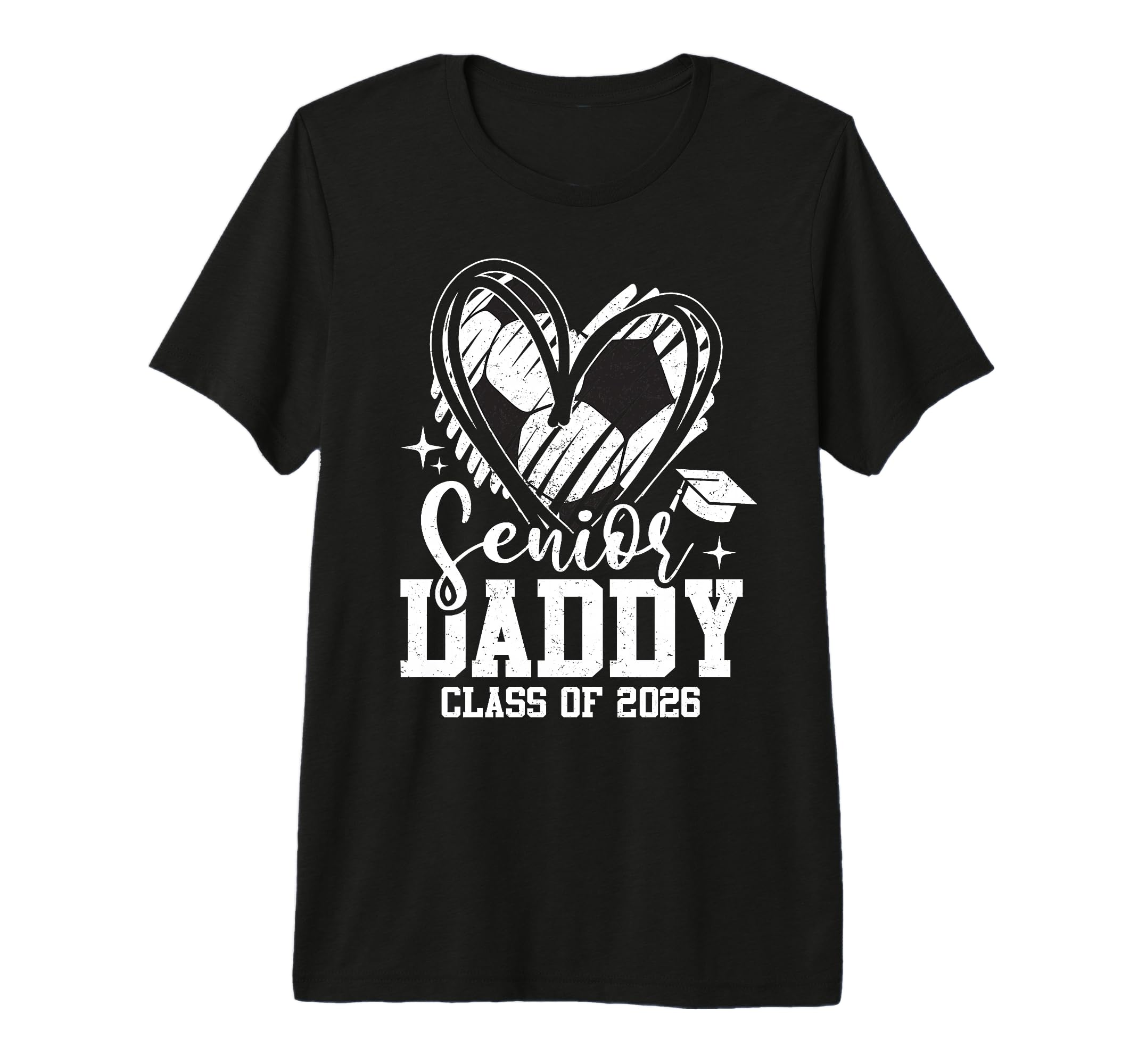 Senior Daddy Class 2026 Soccer Graduation T-Shirt - Unique Graphic Unisex