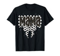 Soccer Mama Coquette Checkered Bow T-Shirt - Minimalist Print Unisex