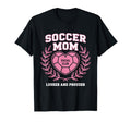 Soccer Mom Social Club Heart T-Shirt - Minimalist Print for Adults