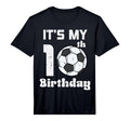 Its My 10Th Birthday Soccer 10 Years T-Shirt - Streetwear Style Men Women
