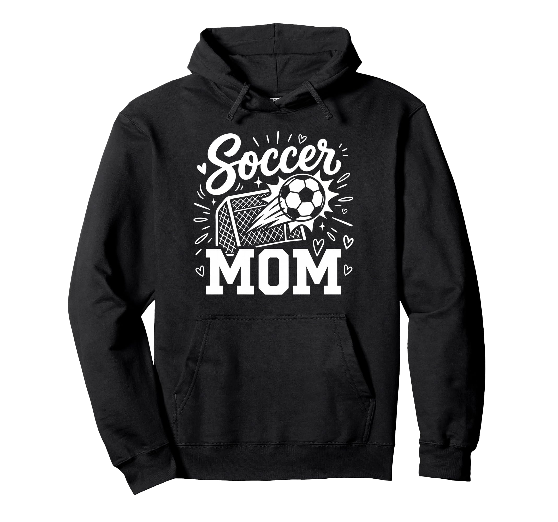 Soccer Mom Family Mothers Day Mom Soccer Hoodie - Minimalist Print Unisex