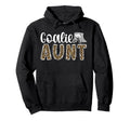 Ice Hockey Goalie Aunt Hockey Keeper Aunt Hoodie - Graphic Print Men Women