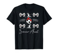 Soccer Aunt Soccer Player Auntie T-Shirt - Casual Everyday Wear Unisex