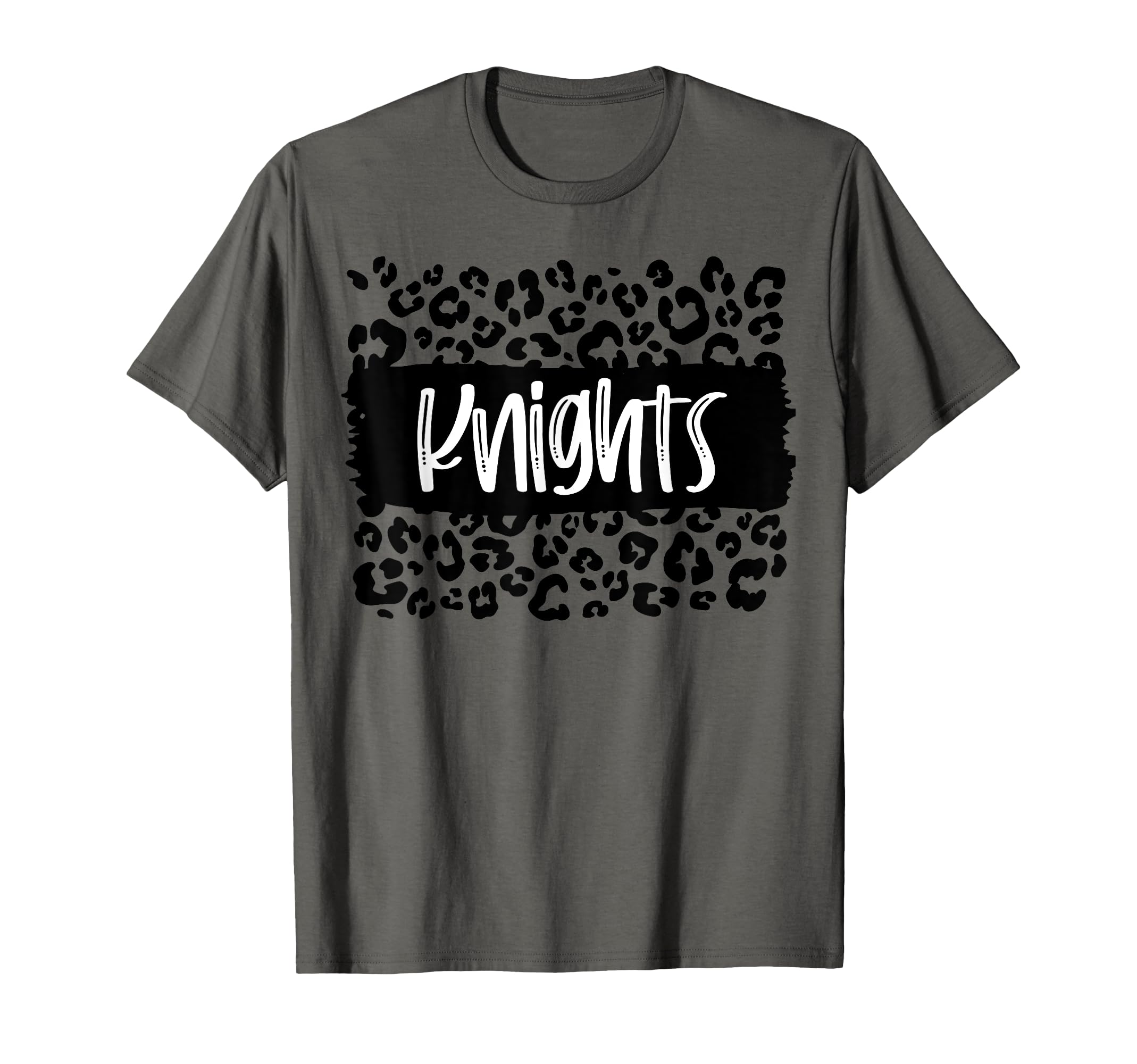 Knights Team Mascot School Spirit T-Shirt - Streetwear Style Men Women