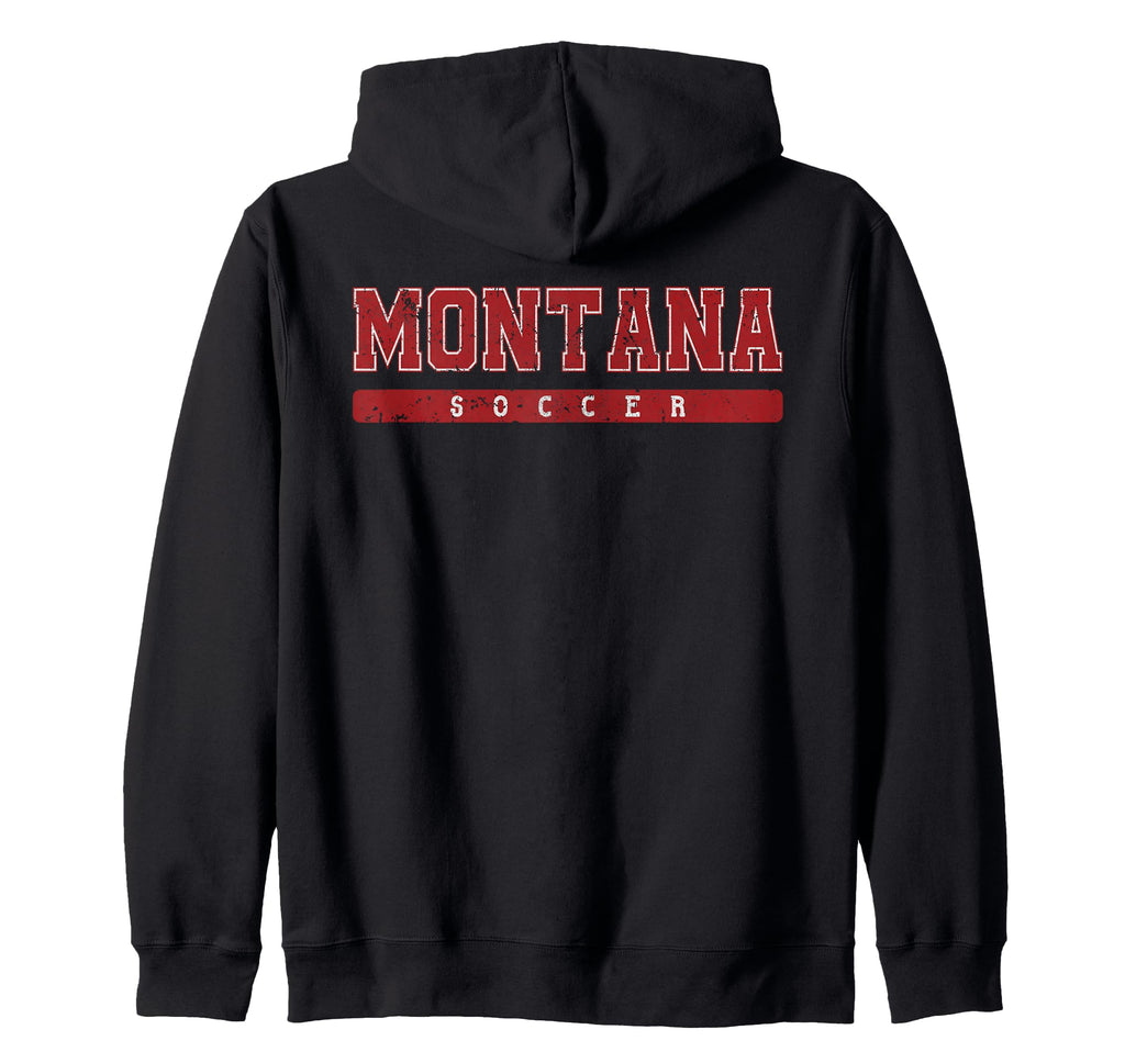 Montana Soccer Tees Tanks Tops Hoodie - Unique Graphic Men Women