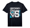 5Th Birthday Soccer Party 5 Year Old T-Shirt - Custom Art Print Unisex