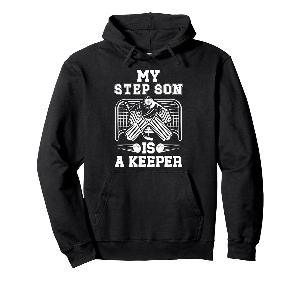 Hockey Keeper Step Mom Hockey Goalie Hoodie - Graphic Print Men Women